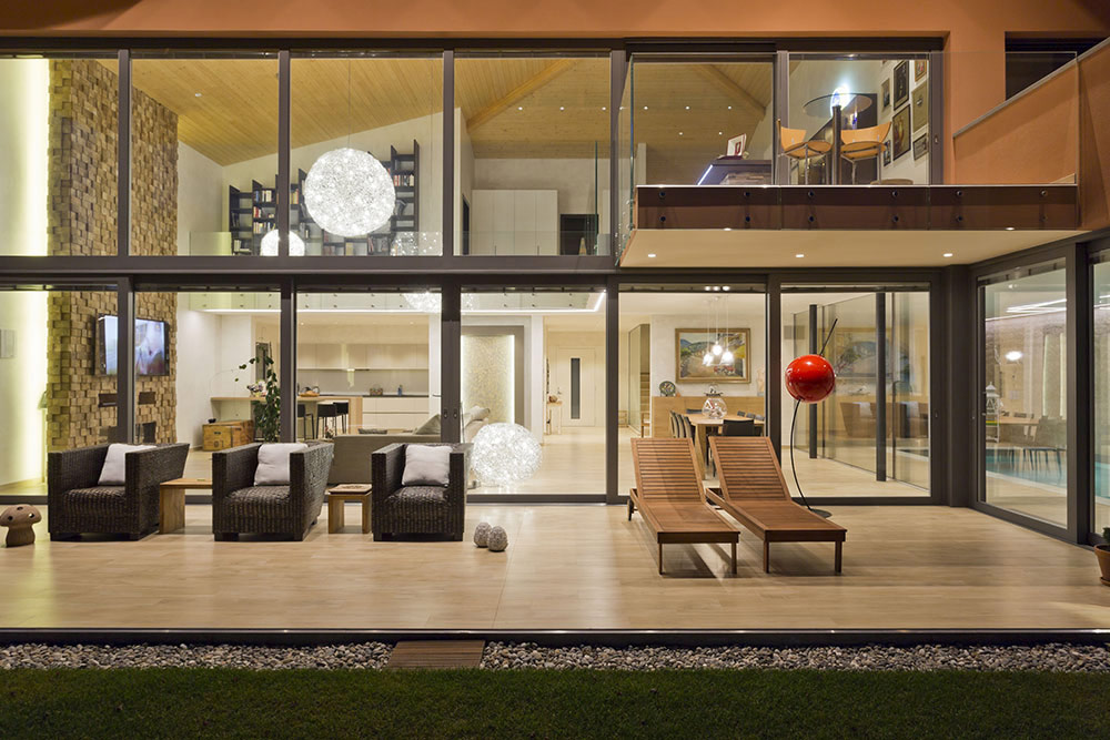 Private House, Losone, Ticino, Switzerland, architect Giorgio Bretscher